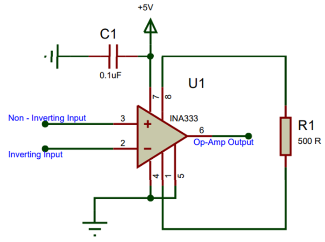 How to Utilized INA333 IC