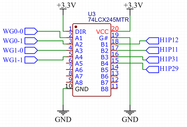 74LCX245 Logic Level Converter IC