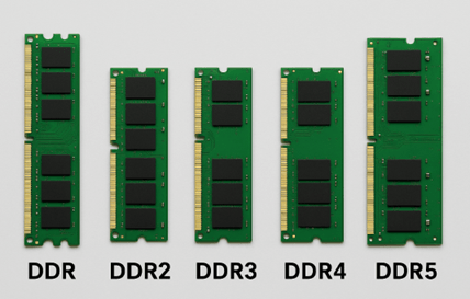 From SDR to DDR5