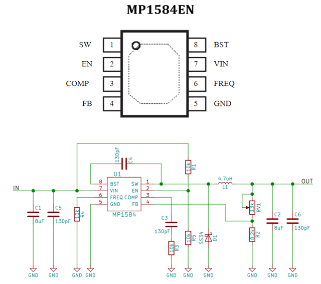 MP1584EN (Monolithic Power Systems)